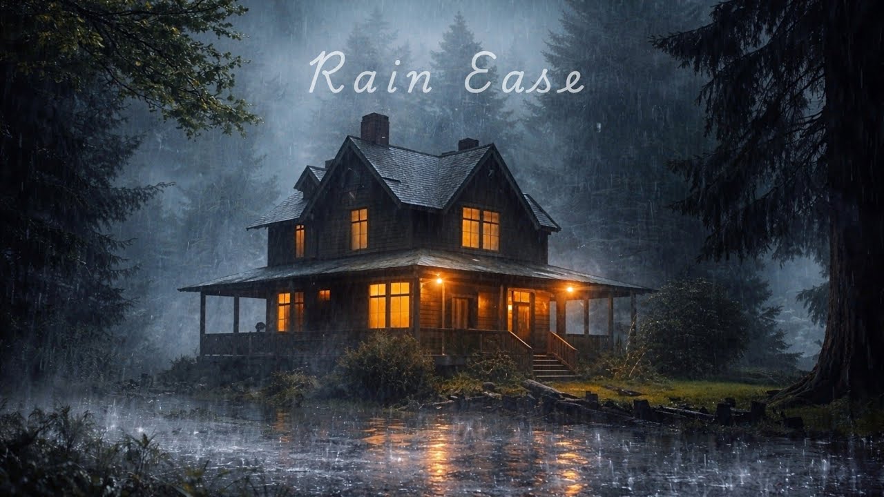 Gentle Night RAIN - Soothing Rain Sounds for Sleep, Relaxation & ASMR - Heavy Rain for Rest
