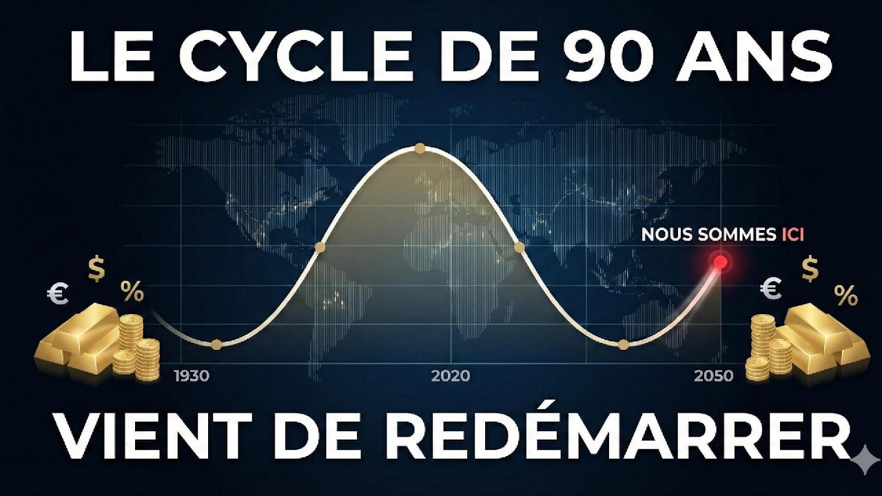 LE CYCLE DE LA DETTE SUR 90 ANS VIENT DE SE RÉINITIALISER (Analyse économique) #economy #Finance