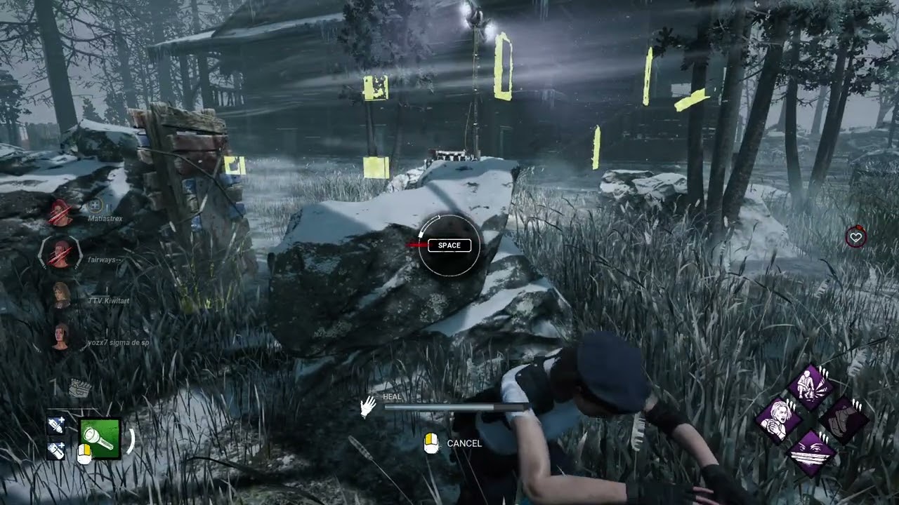 Dead by daylight Jill against The Blight