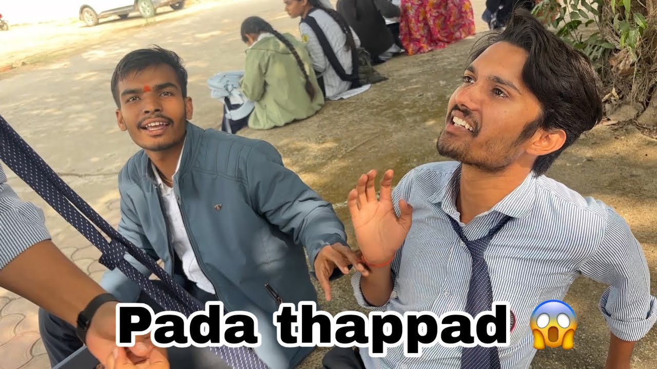 Dost ko pada ladki se thappad