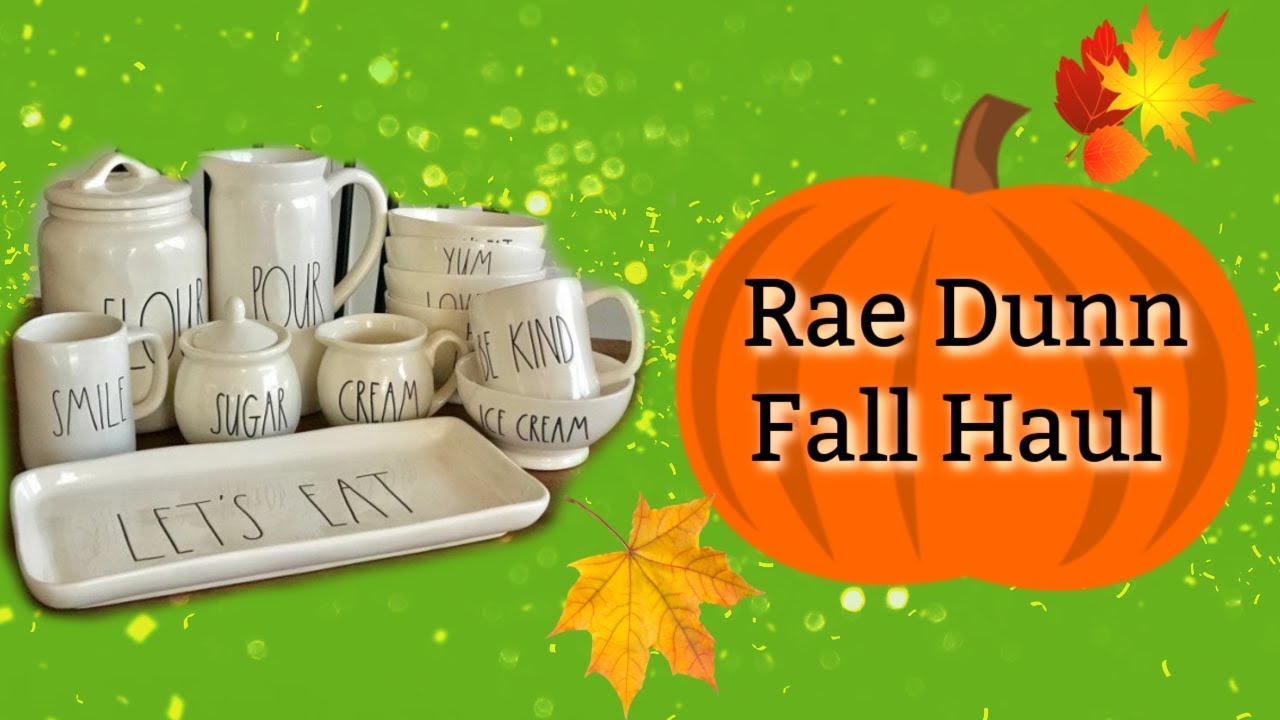Rae Dunn Haul | Rae Dunn Collecting | Rae Dunn Fall Shopping | Rae Dunn Halloween Shop With Me
