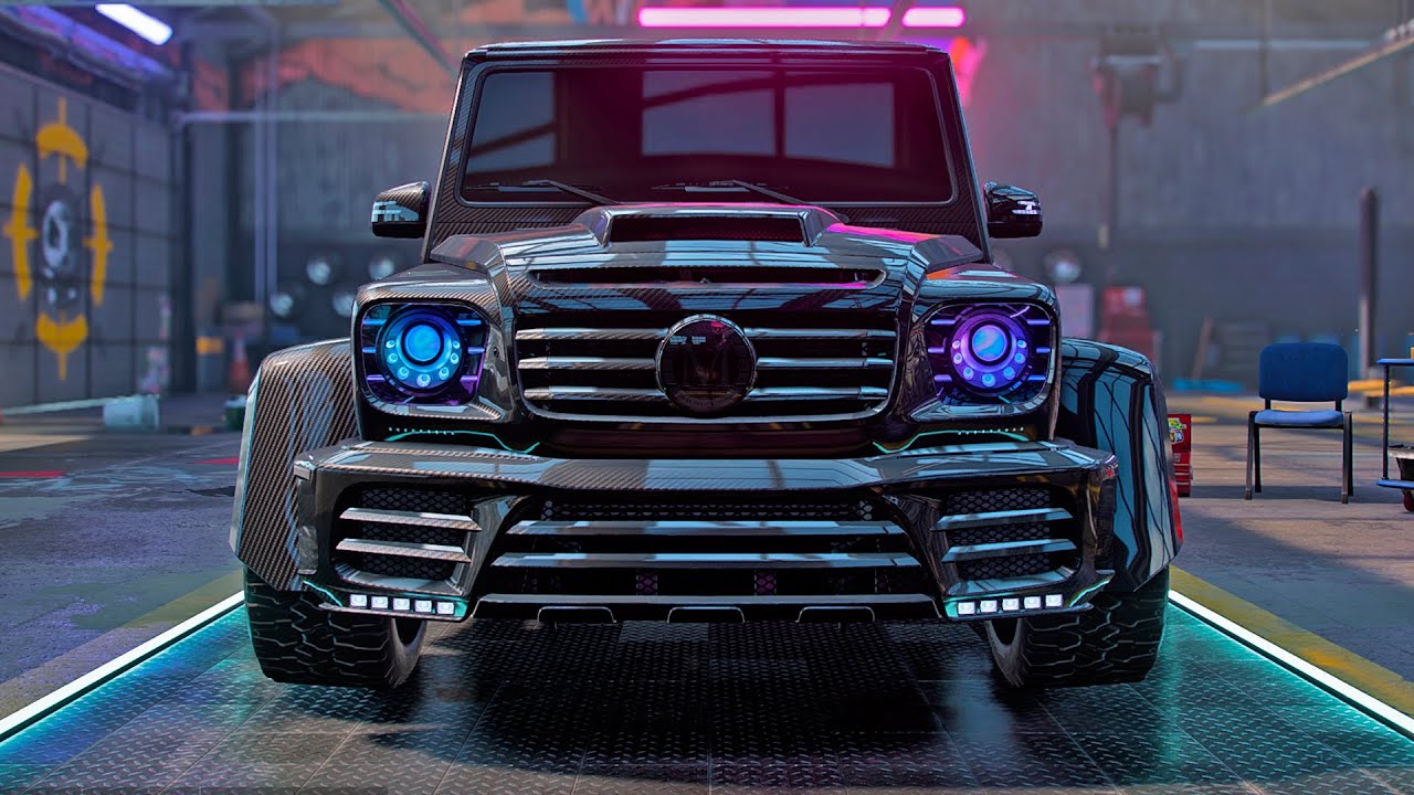 NFS Heat Mercedes AMG G63 Full Customization Mansory Logitech G29 Gameplay