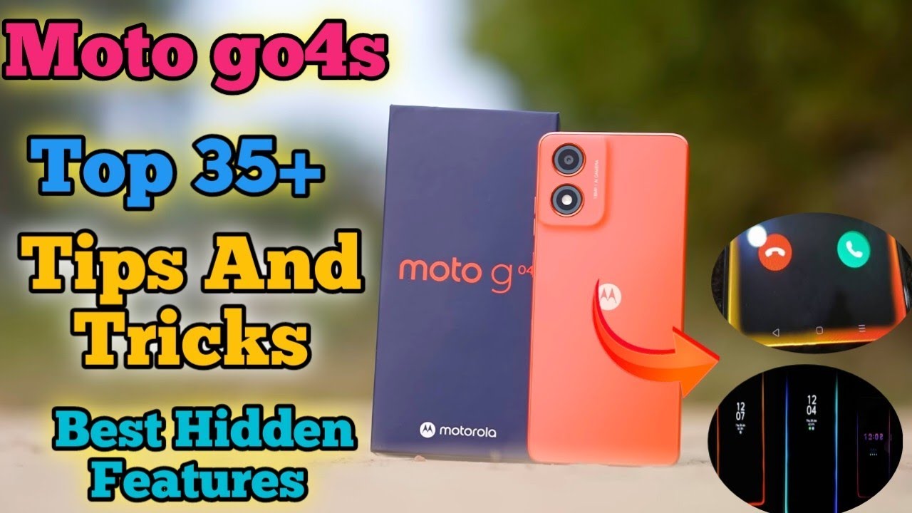 Moto G04s Tips And Tricks,Top 35+ Tips And Trick ,Future Hidden Tricks,Tips And Trick In Moto g04s