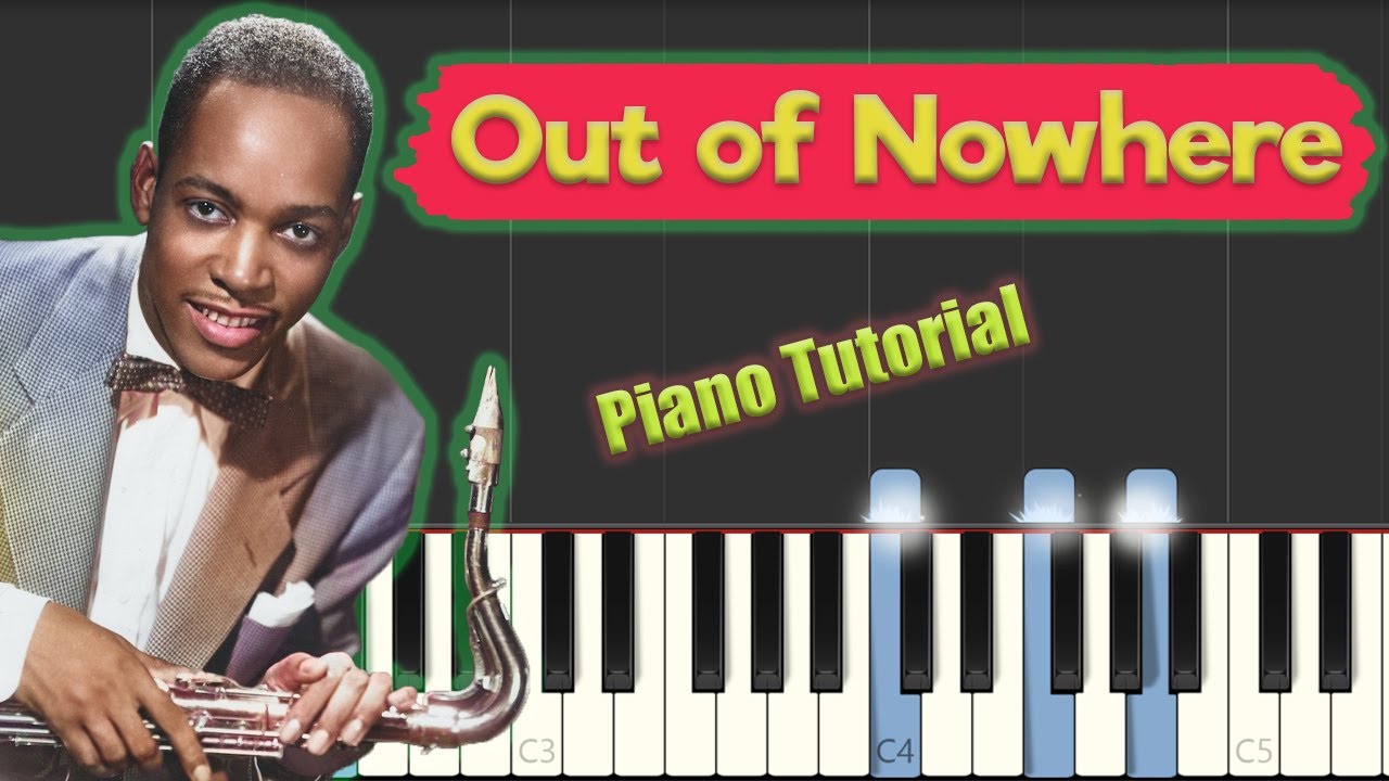 Out of Nowhere - Jazz Piano Tutorial (with improvisation)