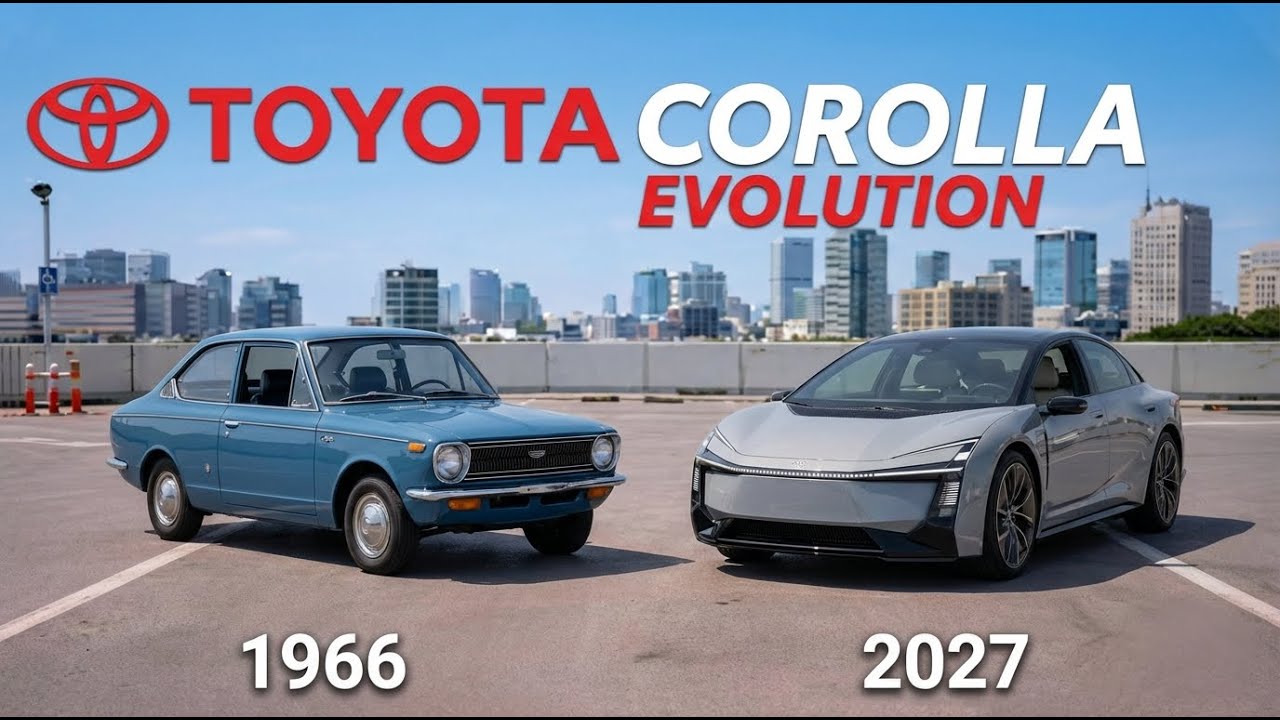 The Evolution of TOYOTA COROLLA (1966–2027) 🚗⚙️