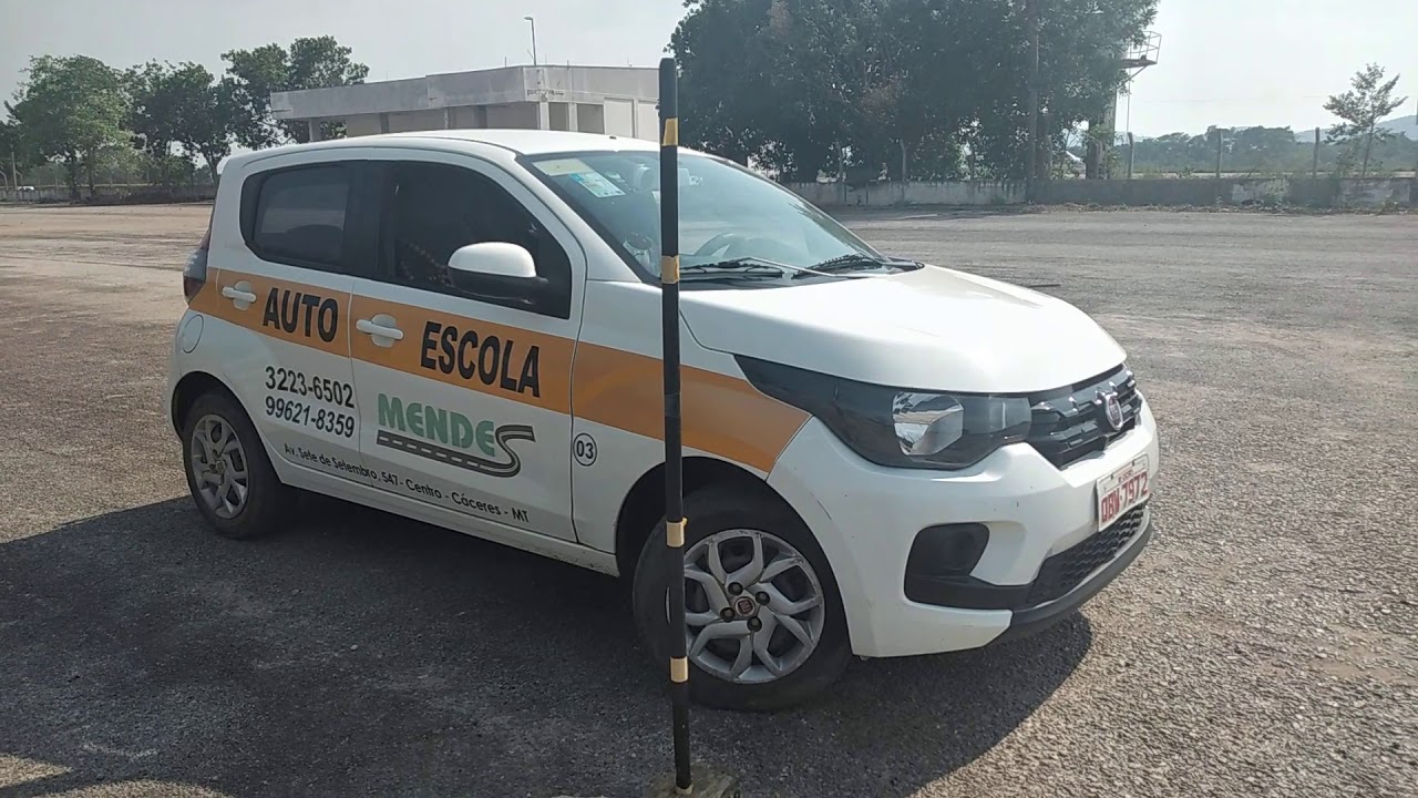 caragem de ré pela direita
