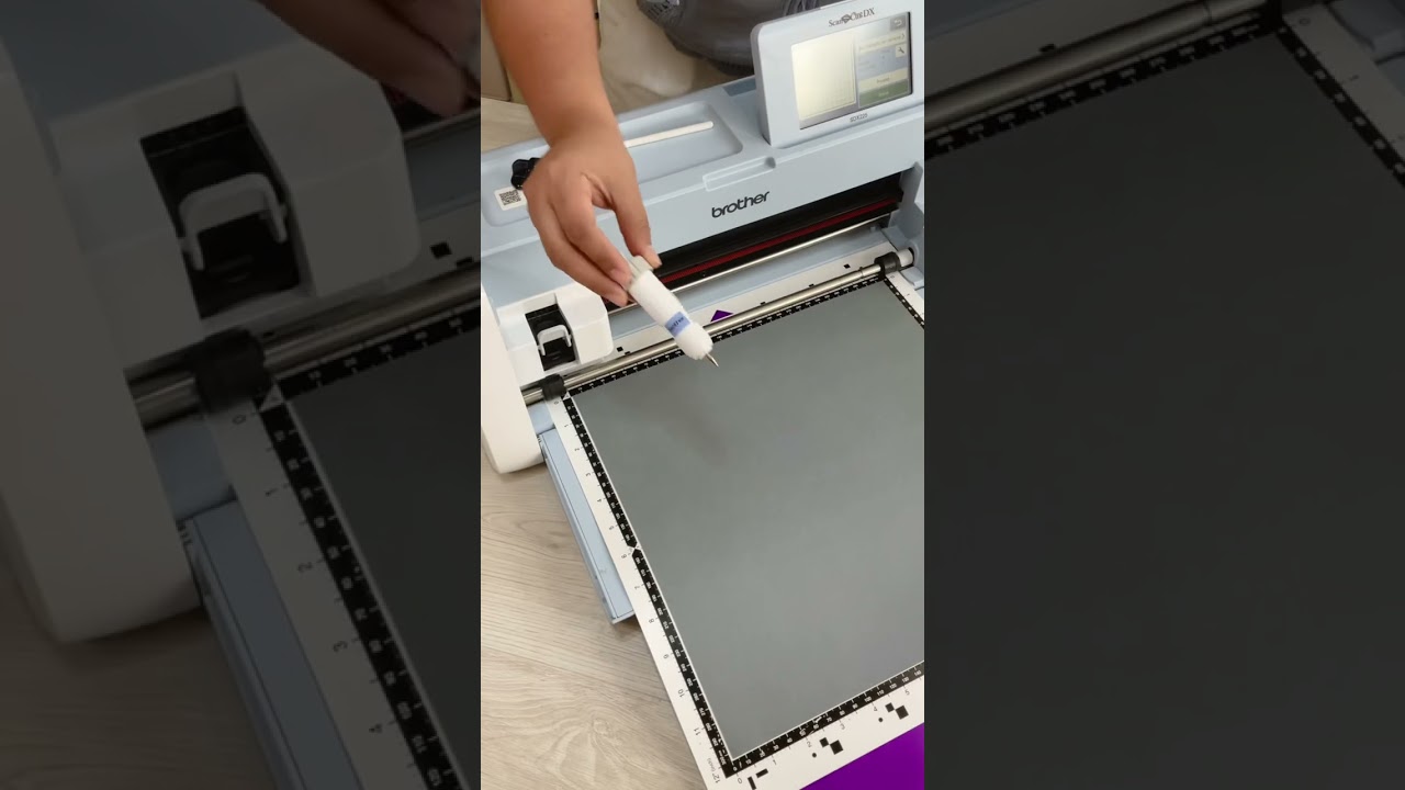 Marcas de dobleces en cajitas con ScanNcut de brother