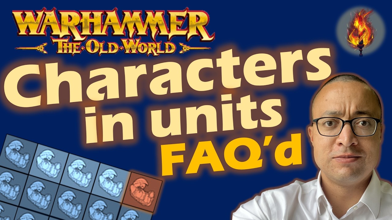 Часто задаваемые вопросы о персонажах в юнитах, версия 1.5.2 | Warhammer The Old World