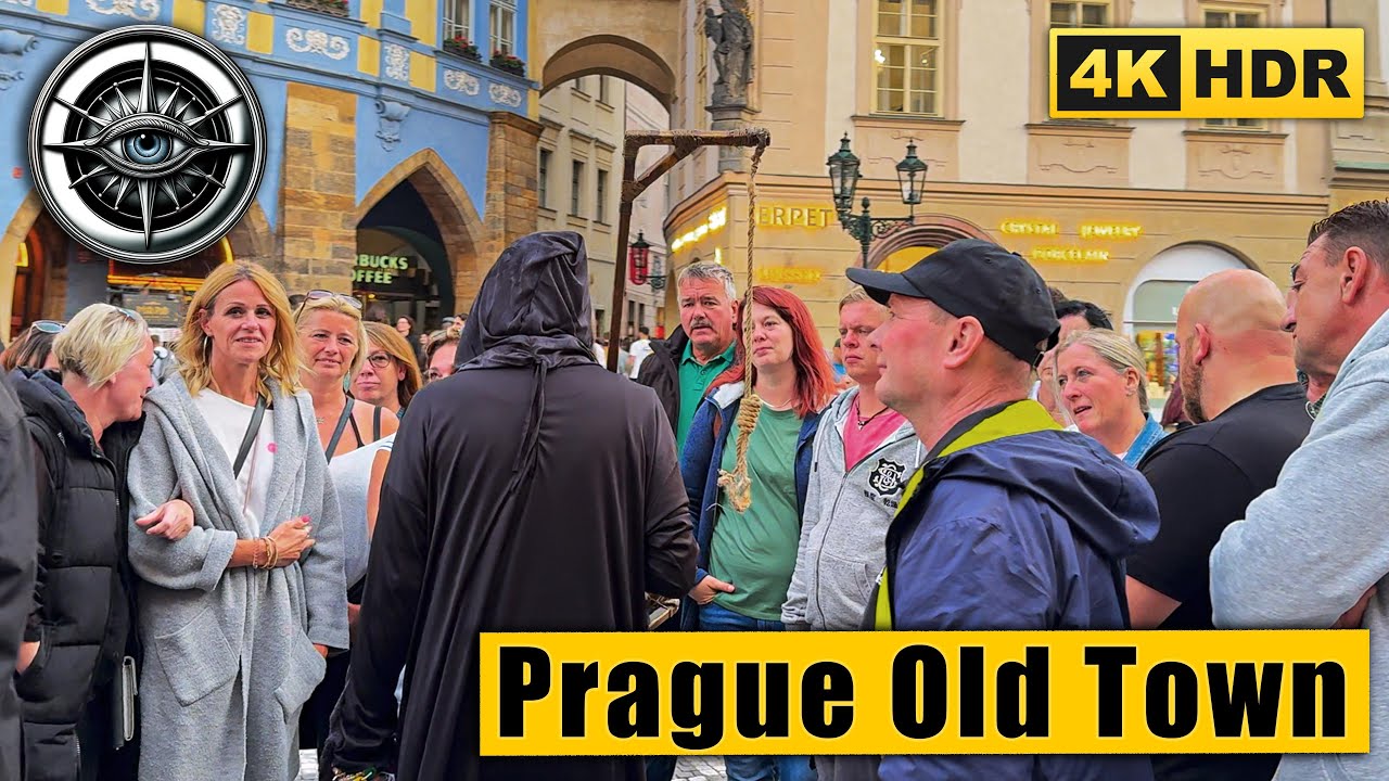 Prague Old Town Walking Tour 🇨🇿 Czech Republic 4K HDR