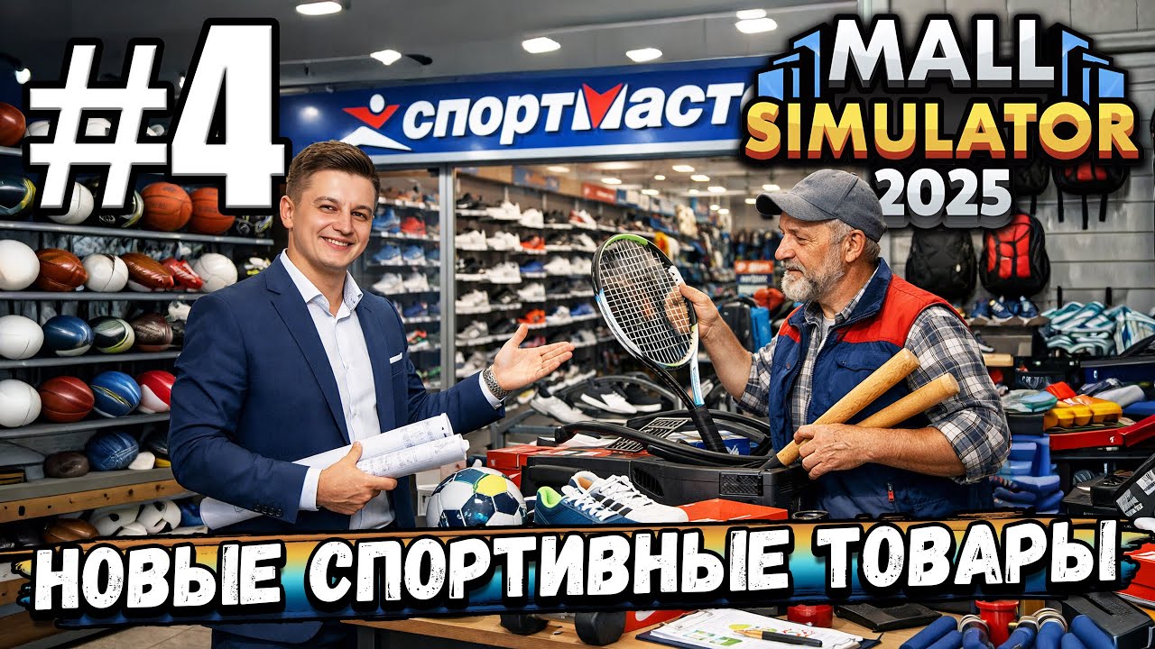 ЕЩЁ ЛИЦЕНЗИИ! НАЧАЛ РАЗВИВАТЬ МАГАЗИН СПОРТТОВАРОВ, КРОССОВКИ ПРИНОСЯТ ПРИБЫЛЬ В ► Mall Simulator #4