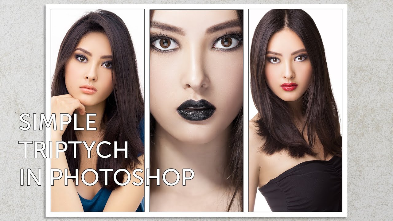 Simple Triptych in Photoshop