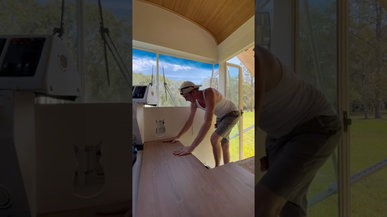 laying floors in our #skoolie 🚌🛠️ (Ep 107) #buslife #vanlife #renovation #diy #interiordesign