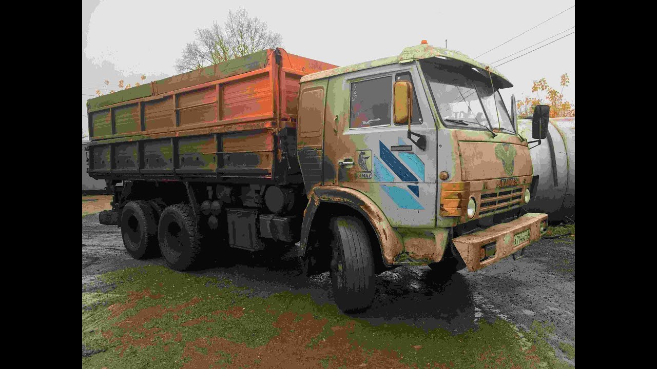 Камаз 5320 с одной турбиной от ЯМЗ 238 унылая пора!