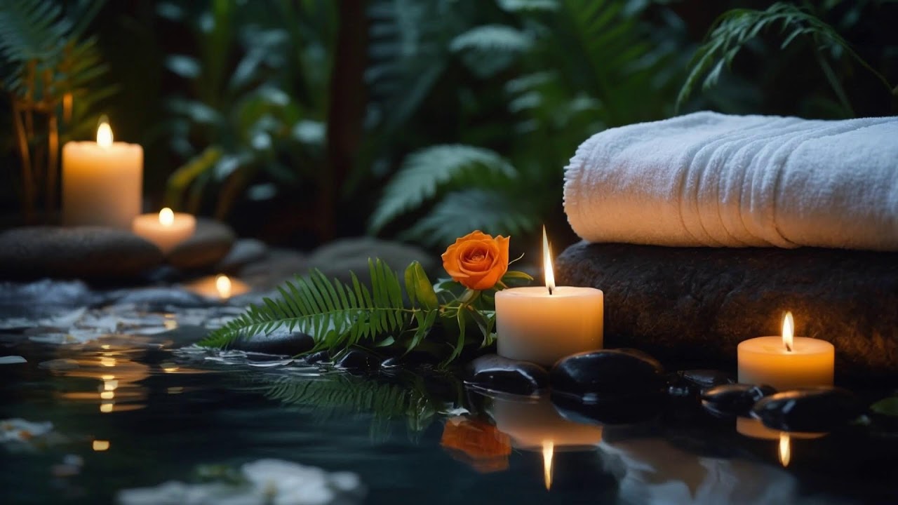 Relaxing Spa Music 🌼 Stress Relief for a Calm Mind, Peaceful Piano Music for Deep Relaxation 4