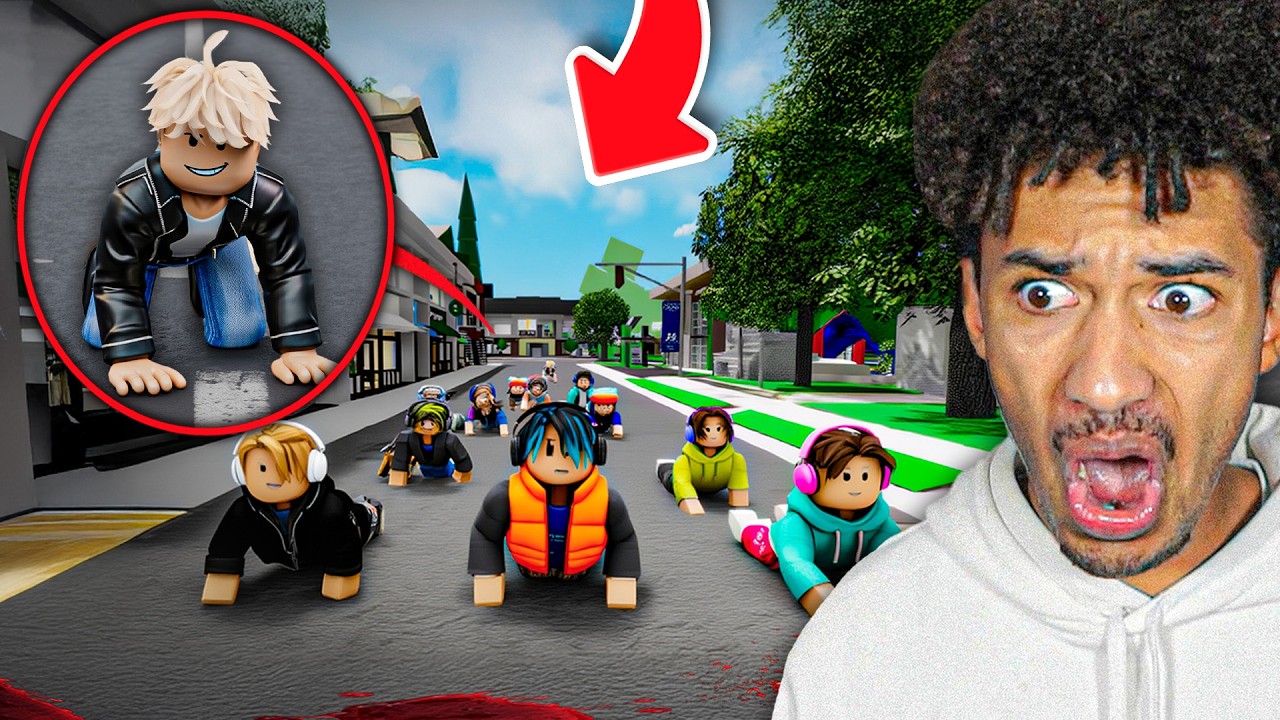 Если ты видишь, как твои соседи ПОЛЗУТ в ROBLOX, ОСТАВАЙСЯ ДОМА и НЕМЕДЛЕННО ПРЯЧЬСЯ… Roblox