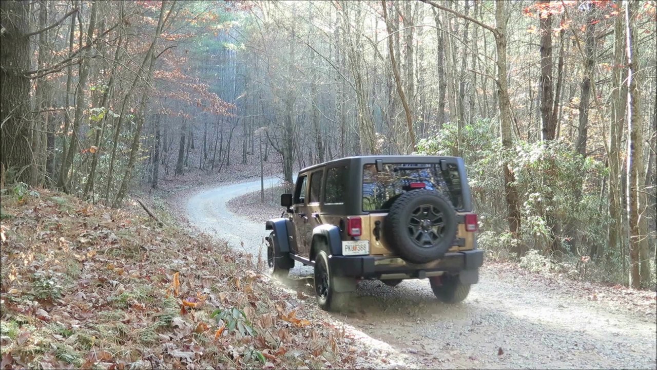 Toccoa Swinging Bridge, GA - Jeep JKU Adventure
