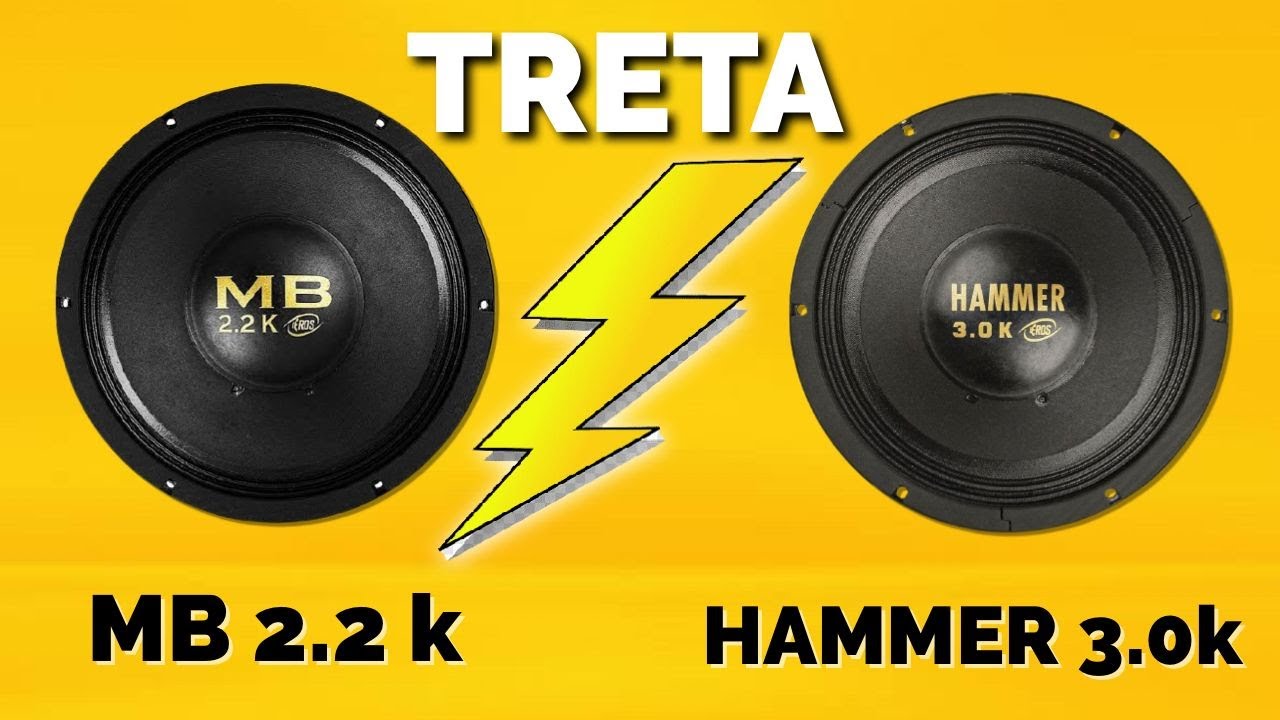EROS MB 2.2K  OU HAMMER 3.0K QUAL O MELHOR? COMPARATIVO COMPLETO