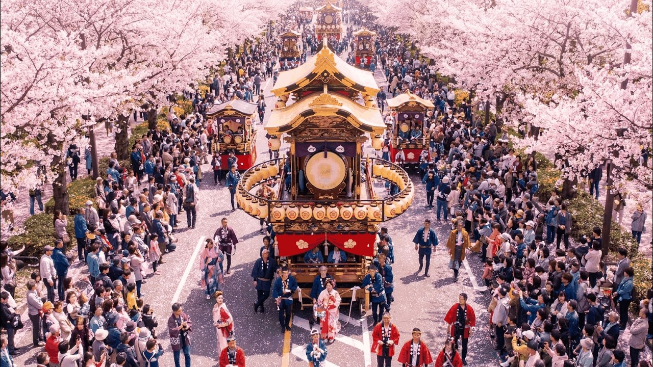 Tokyo Sakura Festival Parade 2026 (4K HDR) — Stunning Floats & Street Atmosphere 🌸🇯🇵