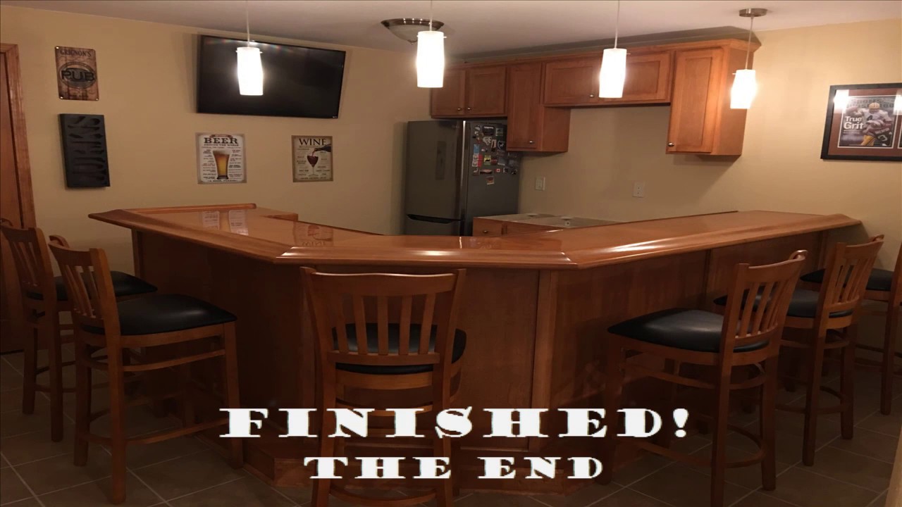 Wet Bar Framing and Assembly Sequence: Model EHBP-09