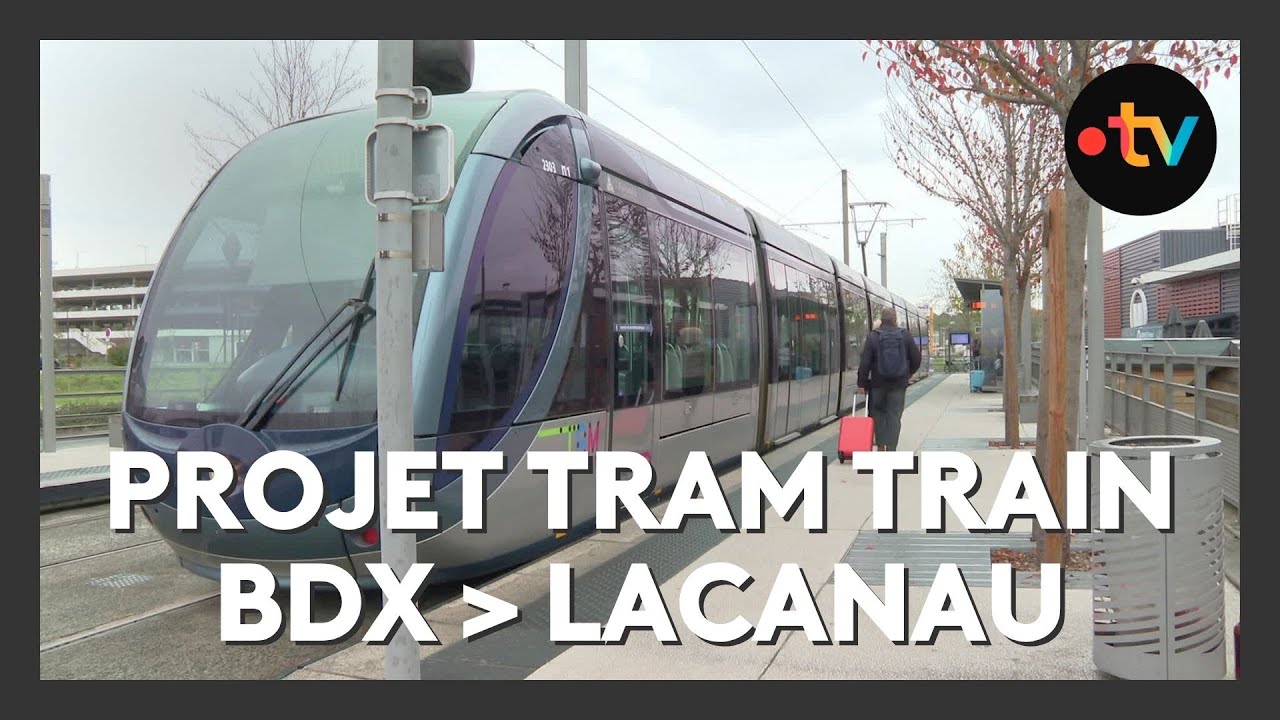 Trajet Bordeaux - Lacanau en 1 h 15 : ce serait possible avec le projet de tram train