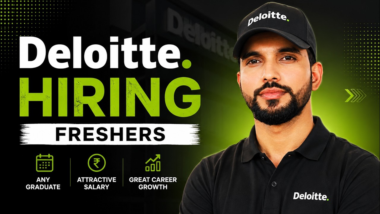 😱 DELOITTE MASS HIRING 2026 FRESHERS CAN APPLY 🚀