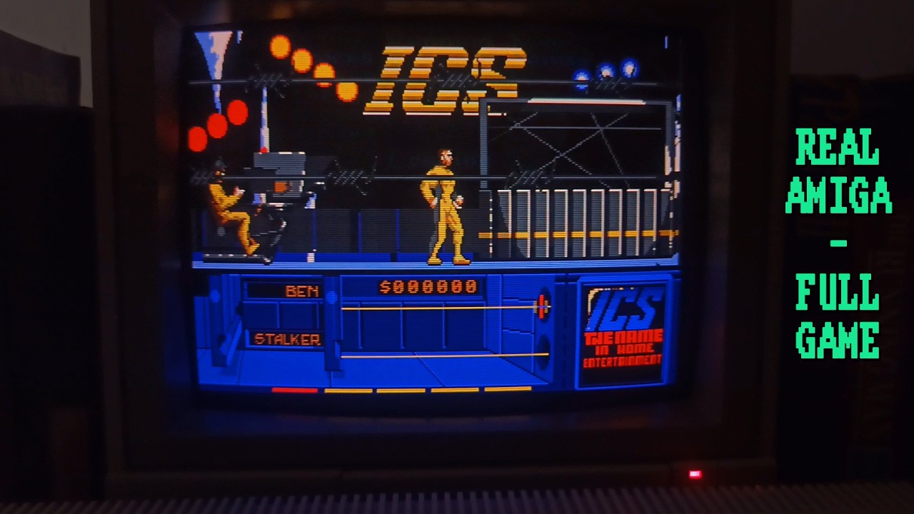 The Running Man - Amiga 500 Longplay [Real Hardware]