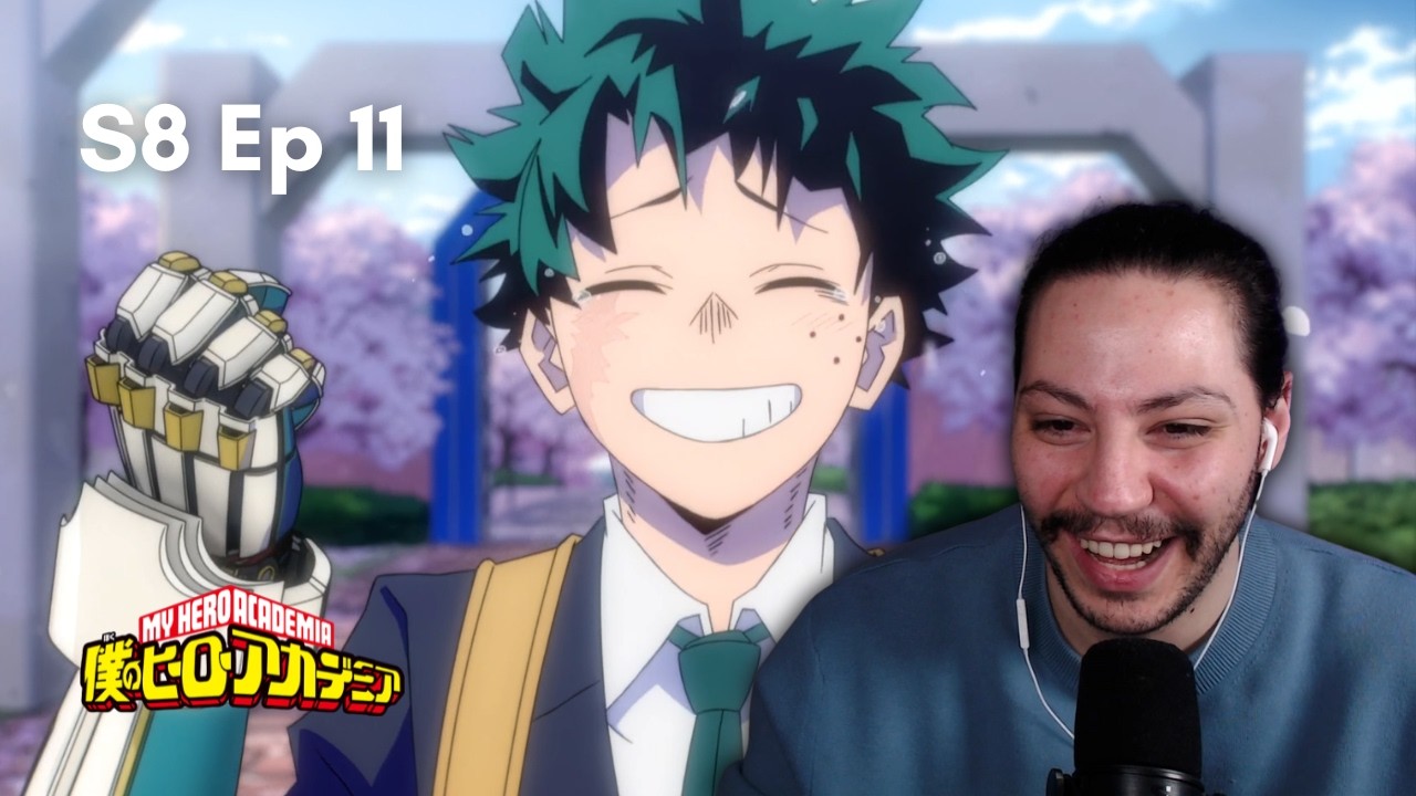 ANCHE TU PUOI ESSERE UN EROE | My Hero Academia S8 Ep11 | REACTION ITA
