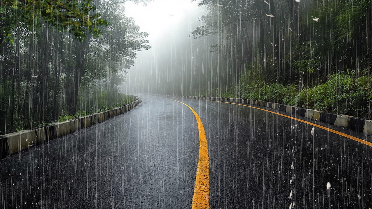 Pluie Relaxante pour s’endormir en 2 Minutes – Pluie et Tonnerre en forêt profonde Naturelle - ASMR