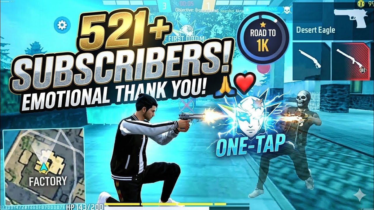 SG REJABULFree Fire Live 🎮 | Only Headshot Challenge! 🎯 | Join Now & Play With Me!