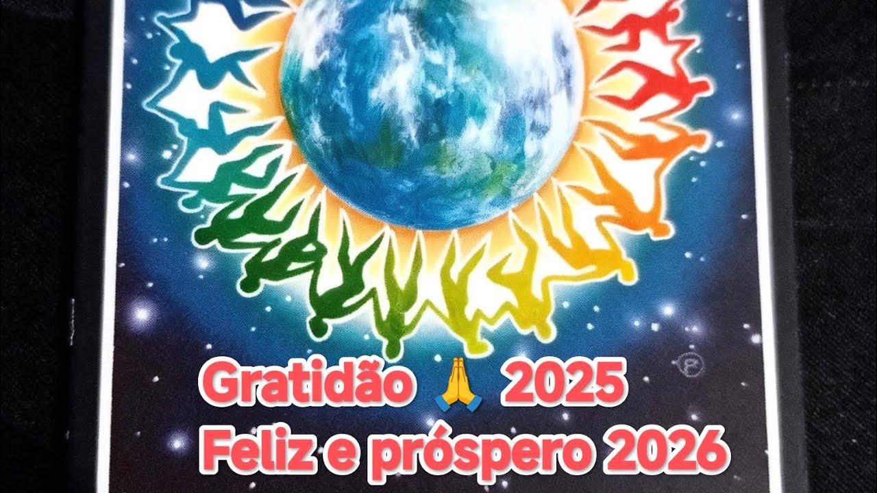 Gratidão🙏esse vídeo é meu presente para todos🎁feliz 2026 ano de inícios luminosos ⚠️💖🍀🌞🌻🕯️🤩💡💰💲