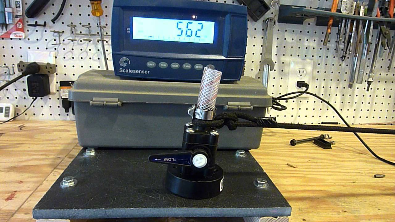 Forespar OEM Series 93 Seacock - ABYC Load Test