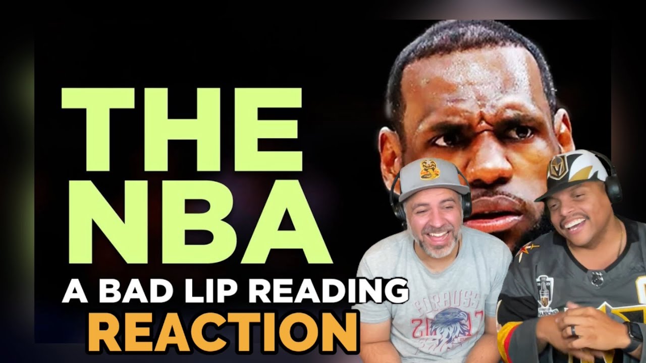 The NBA - Bad Lip Reading REACTION