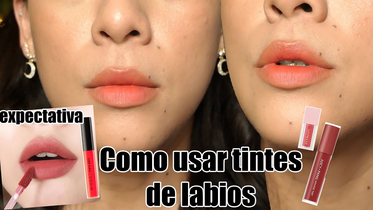 Como usar tintas de labios - Paso a Paso! diferencias, tips!