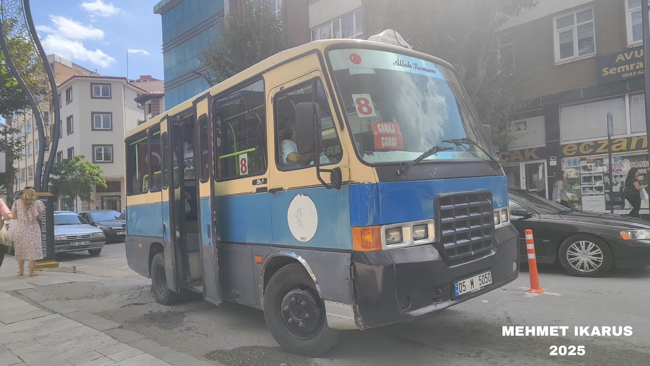 Merzifon ÖHM|Otokar M2000|05 M 5050|8|Merzifon'daki Aktif Çalışan Son M2000