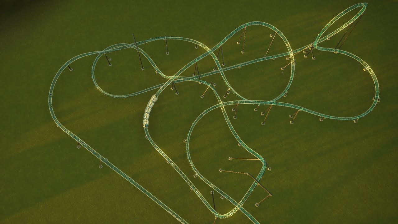 Insanely Compact Mack Multi-Launch | Planet Coaster POV