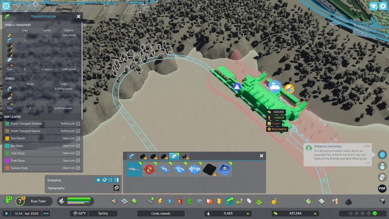 Cities: Skylines II - Pre Bridges and Ports - Archipelago Haven