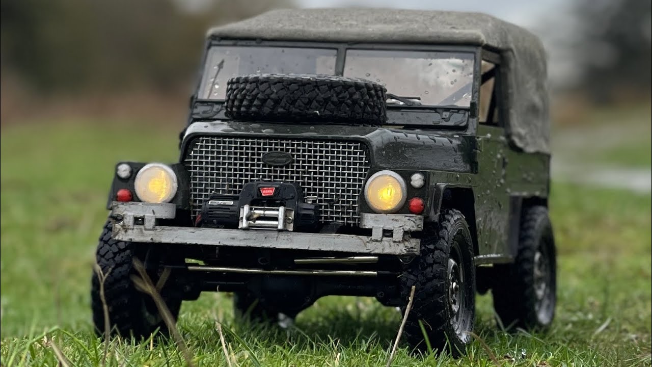 Rc Land Rover Lightweight Ftx outback 3, at Bradgate Park