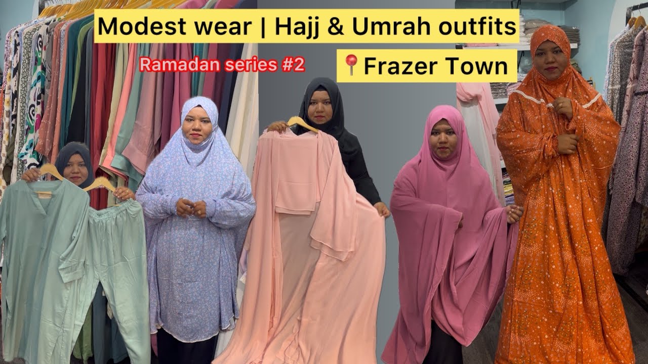 Modest clothing | Umrah outfits in Frazer Town Bangalore