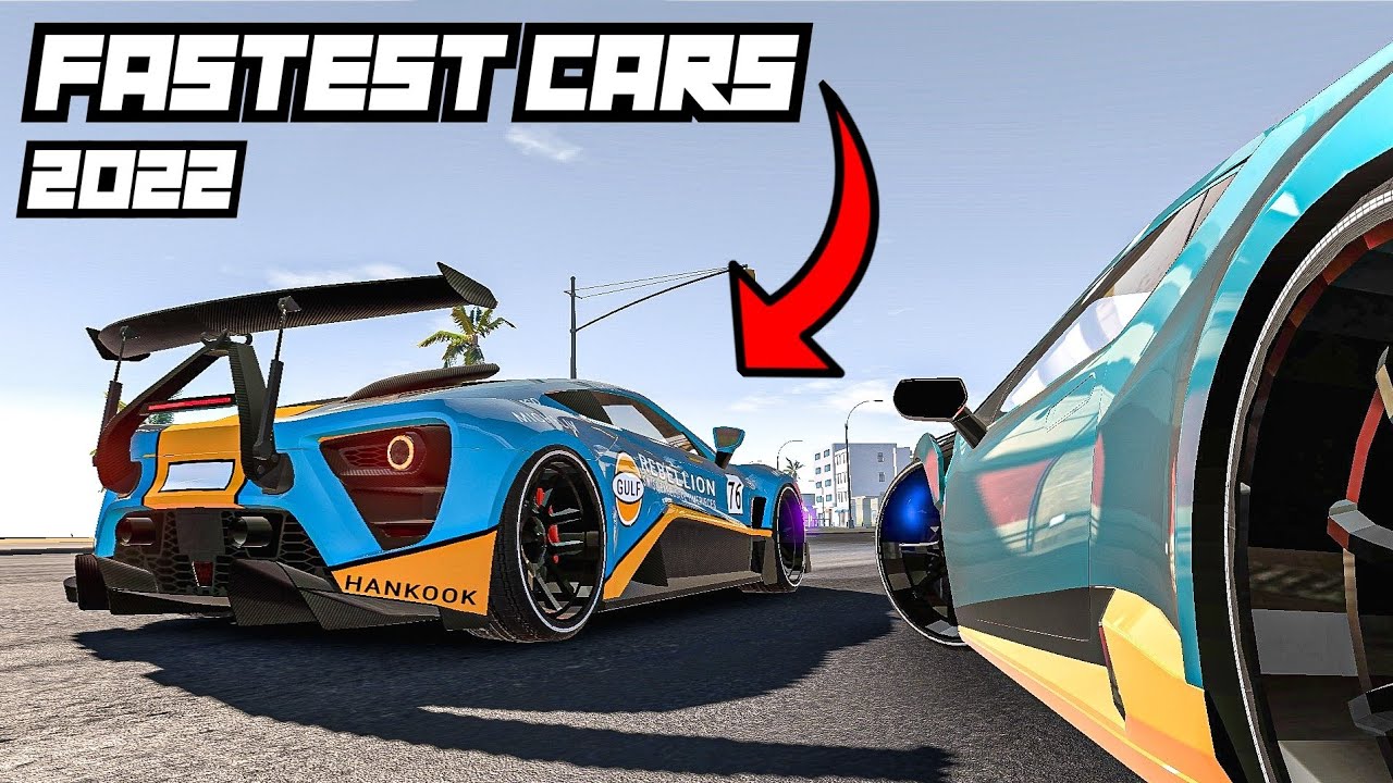 Top 10 Fastest Cars in Real Driving School (Android, iOS)