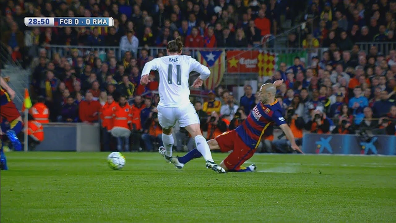 Gareth Bale vs Barelona (Away) 02/04/2016  HD 1080i
