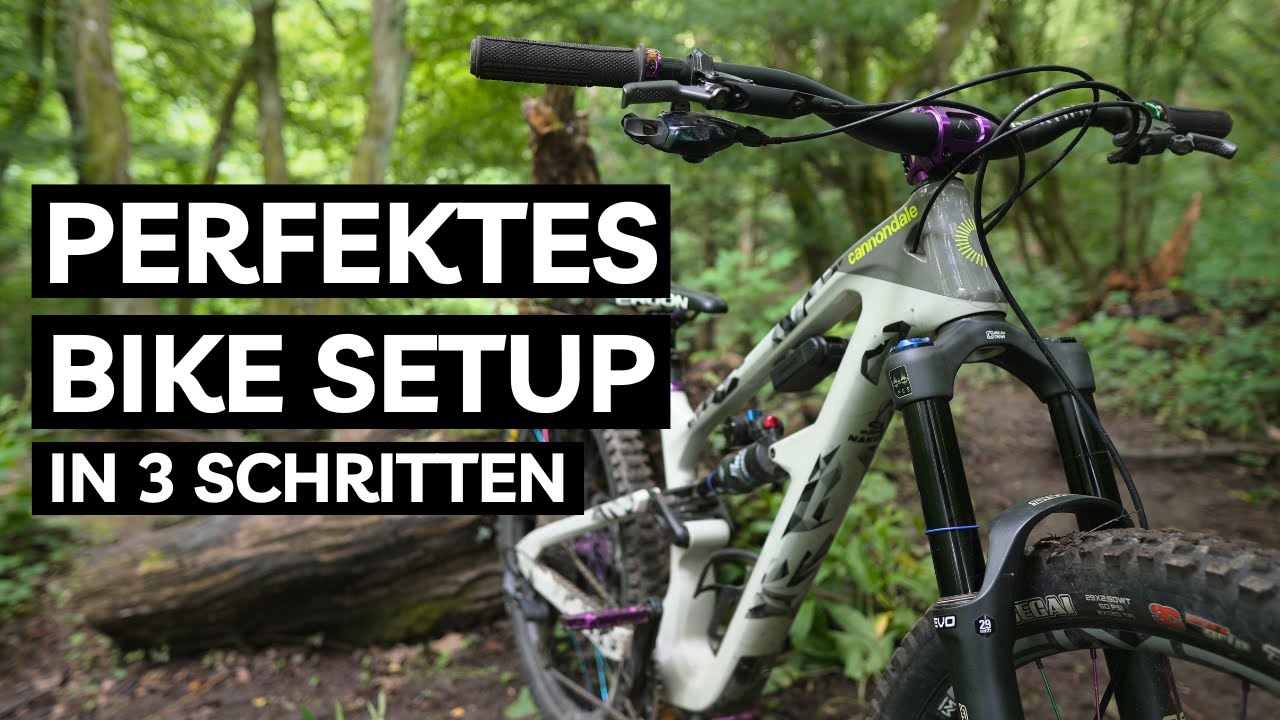 Perfektes Bike Setup in 3 Schritten! So stellst Du dein Mountainbike optimal ein 🛠️