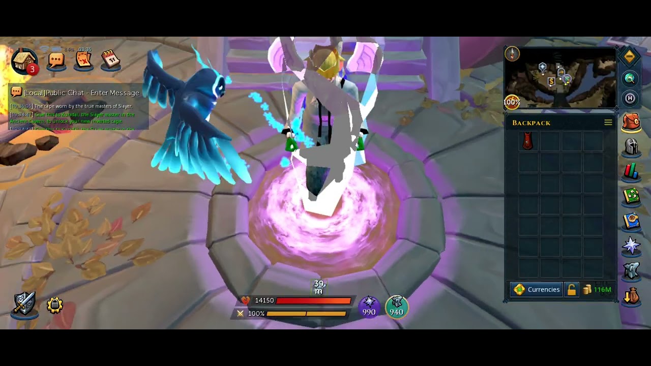New 120 Inverted Slayer Master Skillcape - RuneScape 3 Mobile - Tuesday, January 6, 2026