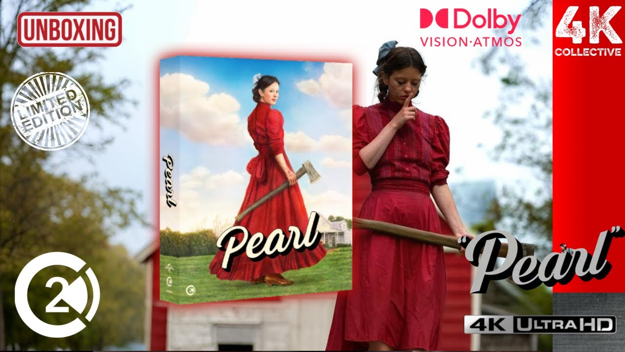 Pearl 4K UltraHD Blu-Ray Second Sight Films Limited Edition Unboxing