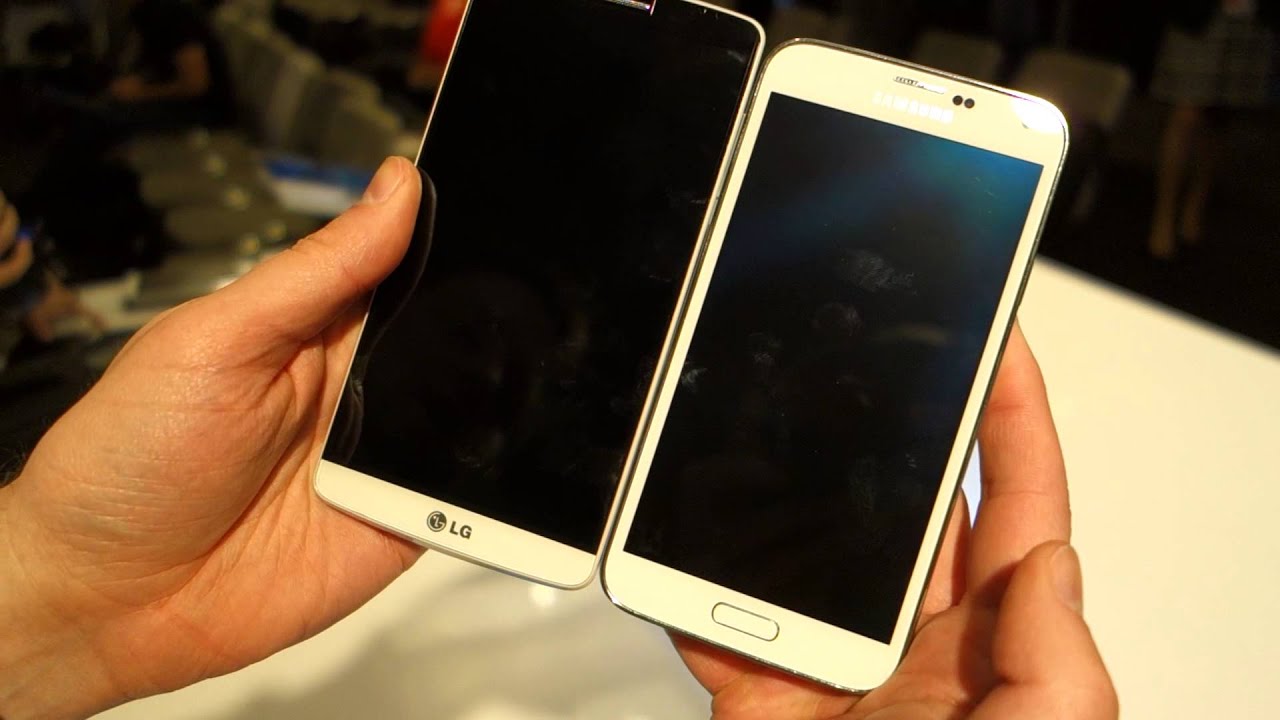 LG G3 vs. G2 vs. Galaxy Note 3 vs. Galaxy S5 vs. Nexus 5