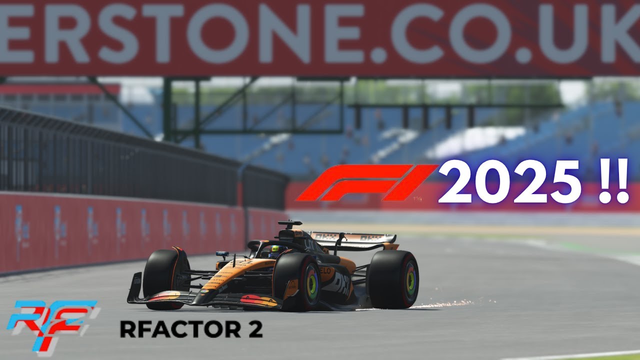 A New FREE F1 2025 Mod for rFactor 2 - Is It Any Good ??