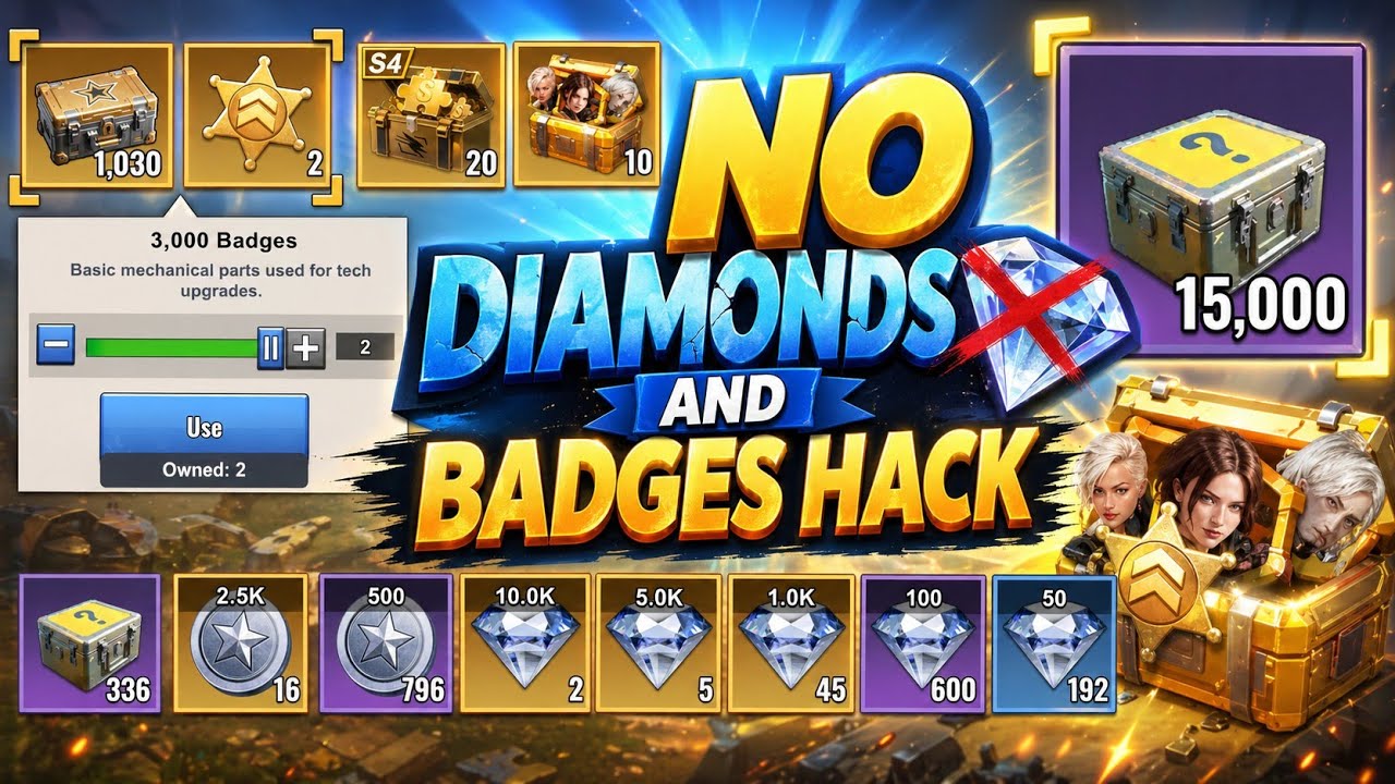 No Diamonds And Badges Hack in Last Z: Survival Shooter