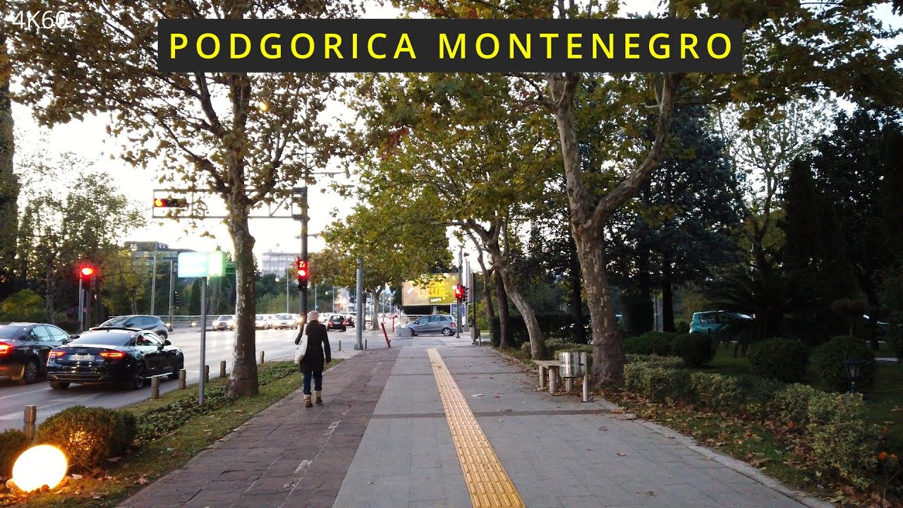 🌳Podgorica🏢Centar🌞Montenegro🇲🇪2023📷4K60