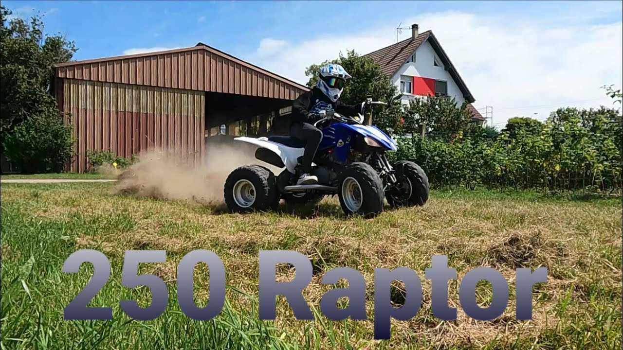 Yamaha 250 Raptor 2012