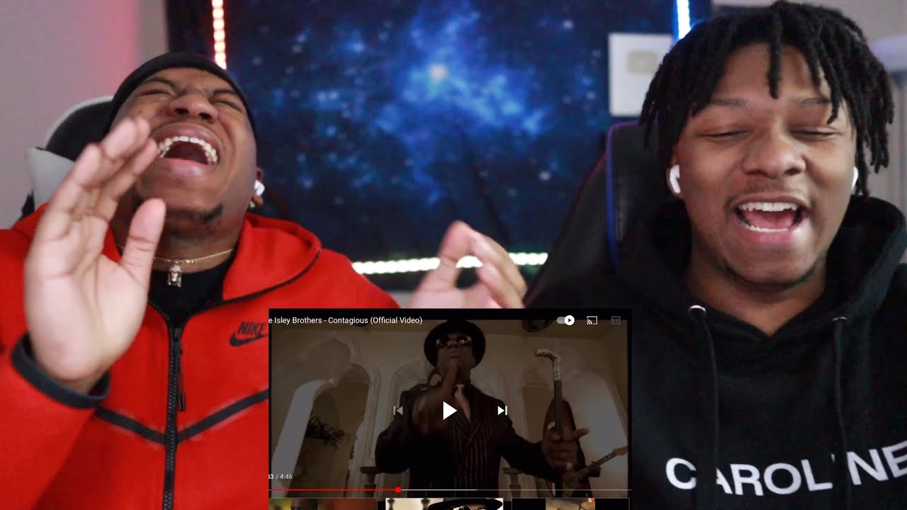 The Isley Brothers - Contagious (Official Video) REACTION