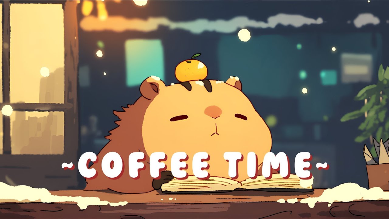 24/7 Capybara Lofi Beats - Chill Beats to Help You Relax ~ Quiet Moments ~ 🦫 📝